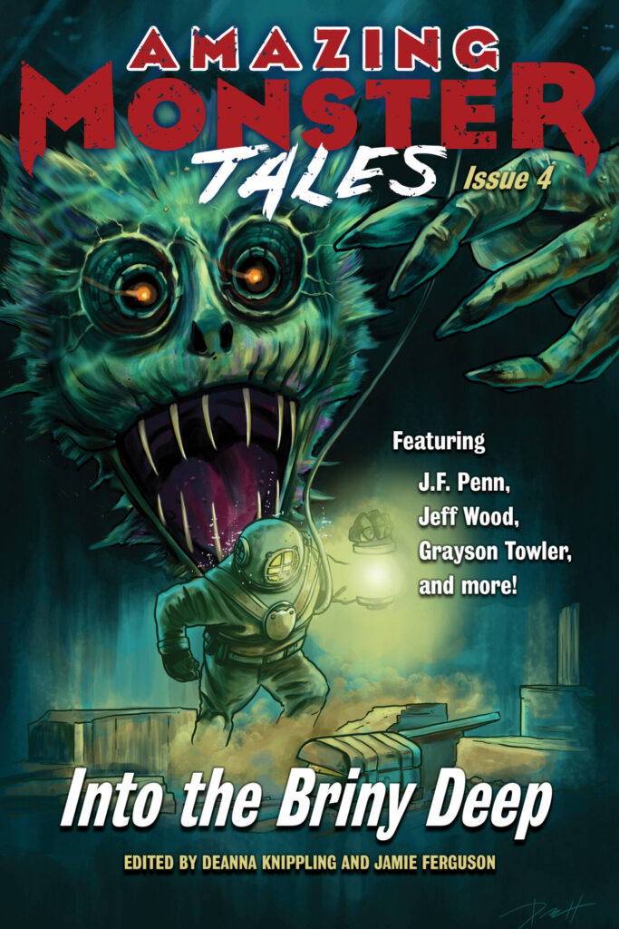 Amazing Monster Tales #4 Into the Briny Deep Cover Image