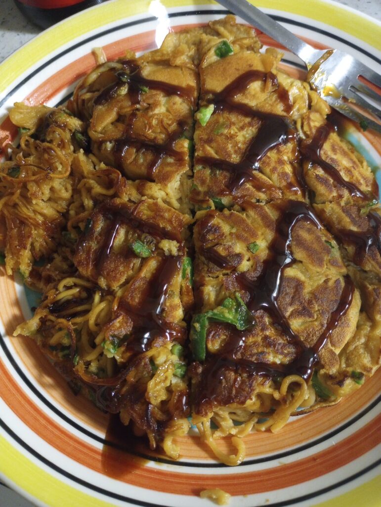 Picture of okonomiyaki